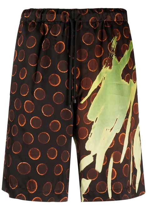 Pantalone corto con elastico DRIES VAN NOTEN | Shorts | PIPERI2074201